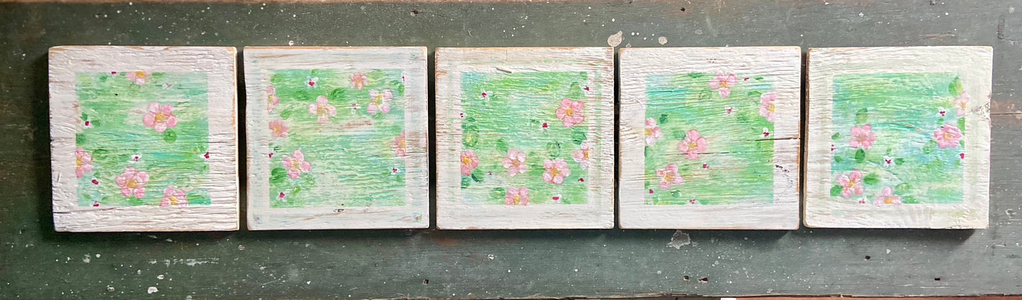 rustic spring flowers