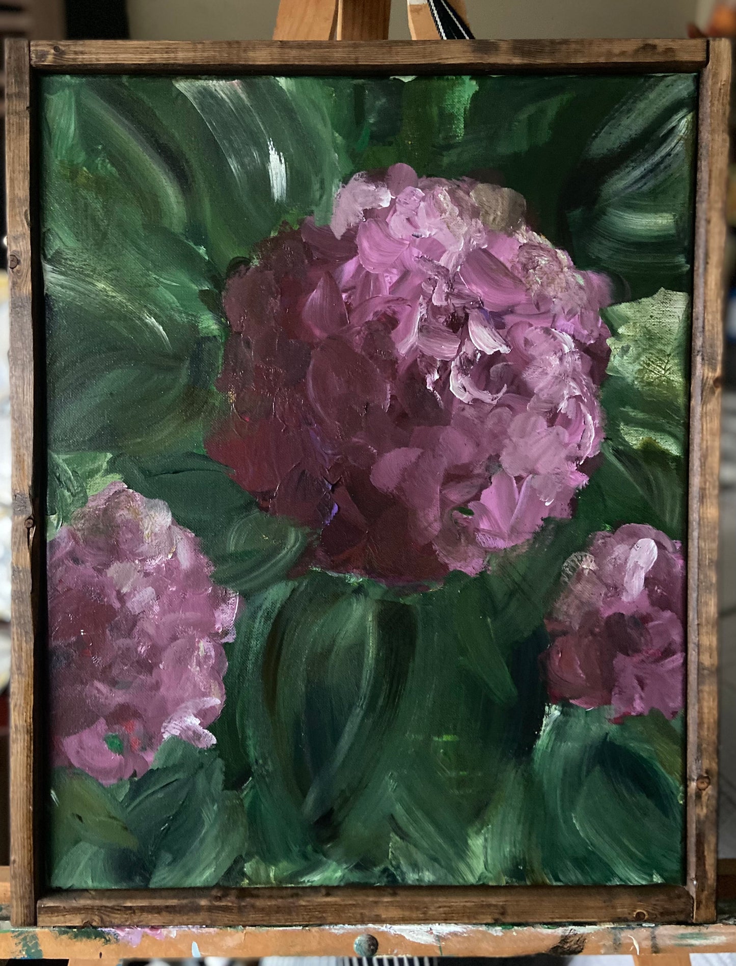 purple hydrangea