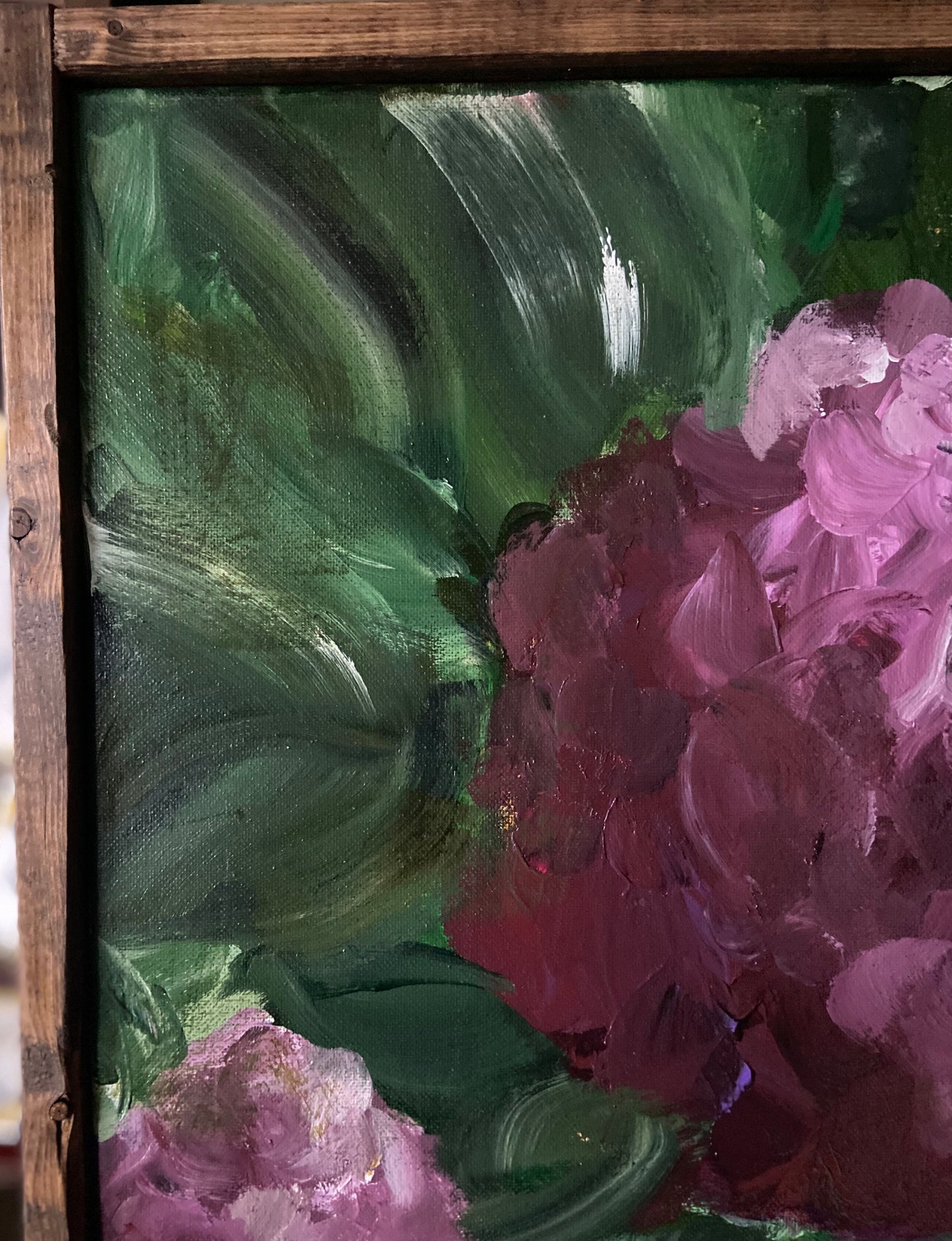 purple hydrangea