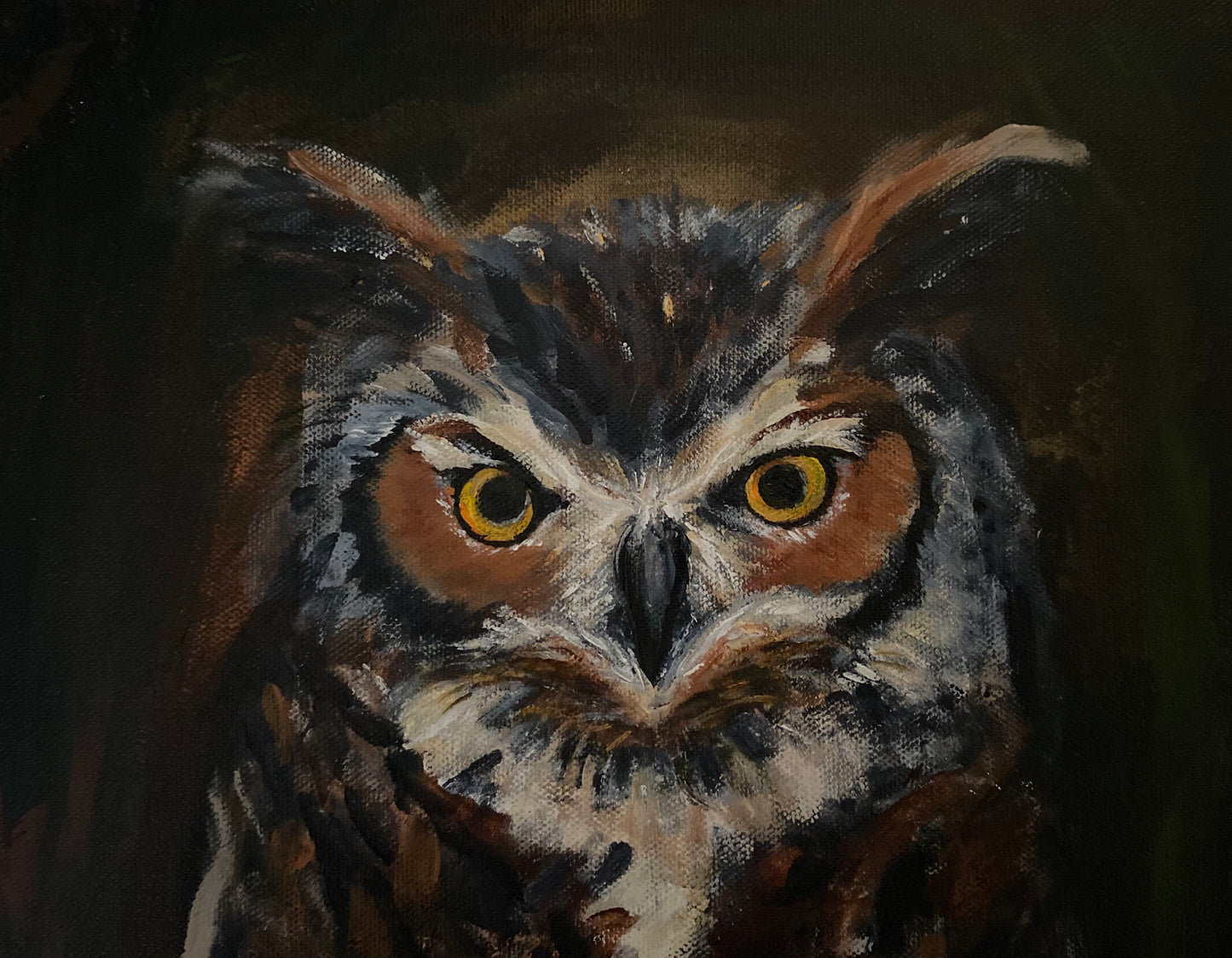 great horned owl