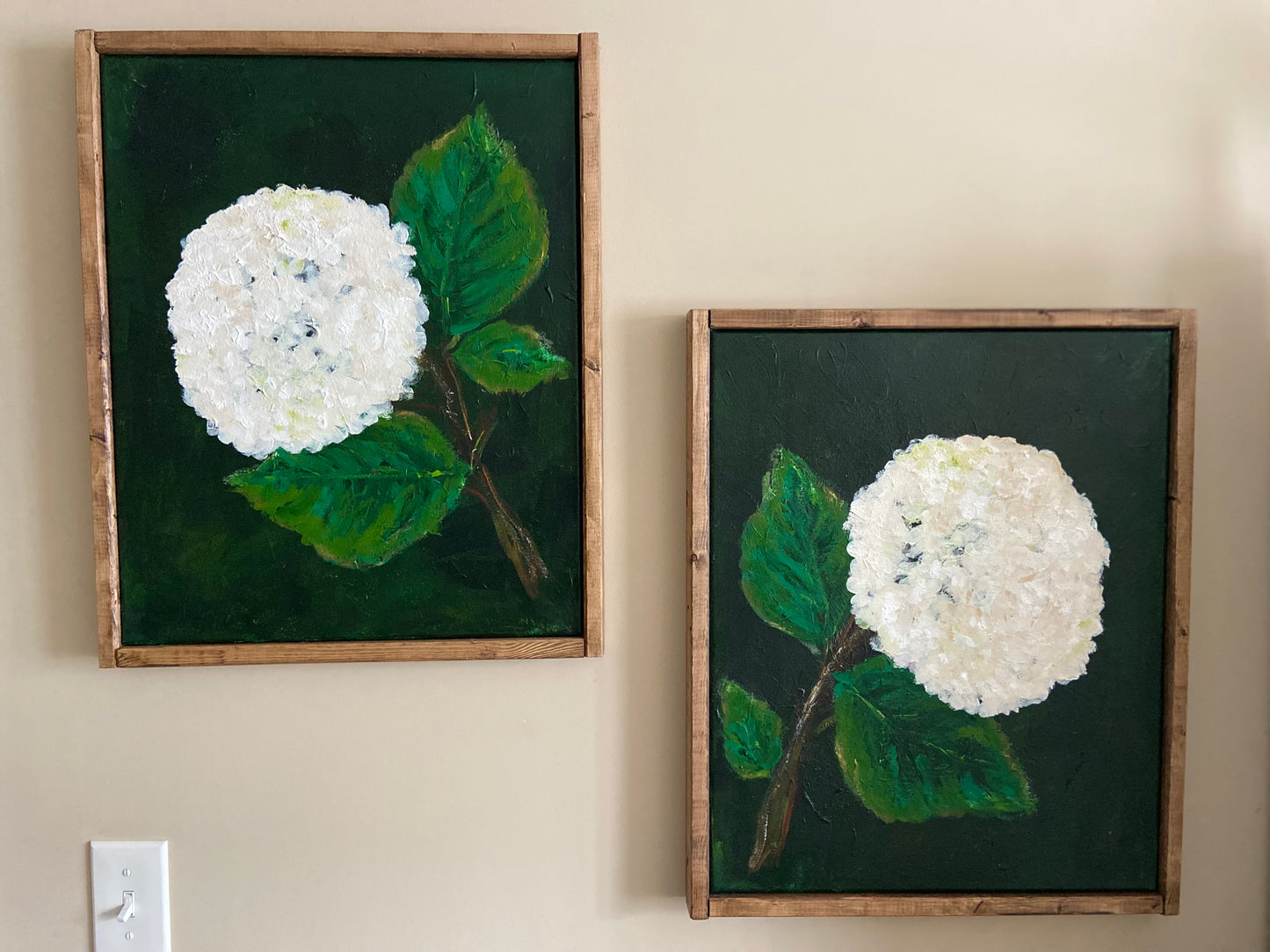 white hydrangea #2
