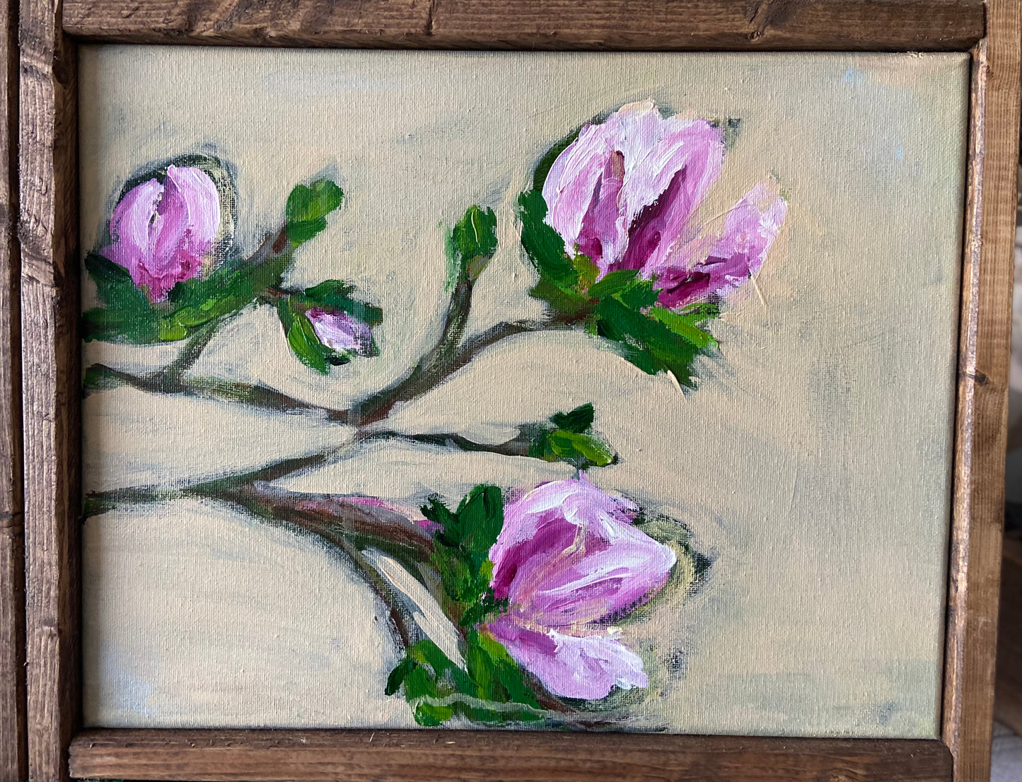 magnolia blooms - set