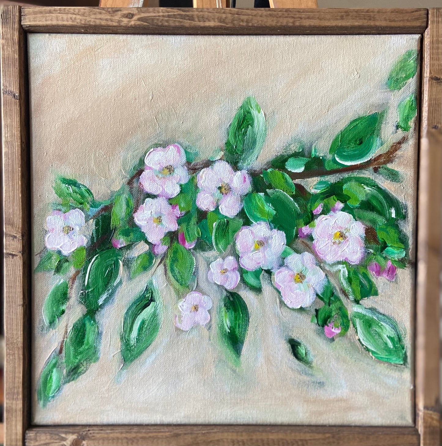 apple blossoms